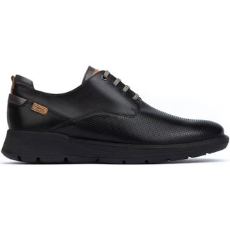 Pikolinos Stijlvolle Busot Veterschoen - Heren - Nette schoenen - Zwart - 39 EU - Leer - Schoenen