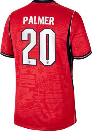 Nike Cole Palmer England National Team 2026 Stadium Away Nike Mens Dri-FIT Soccer Jersey in Red | NN203947731-ENG