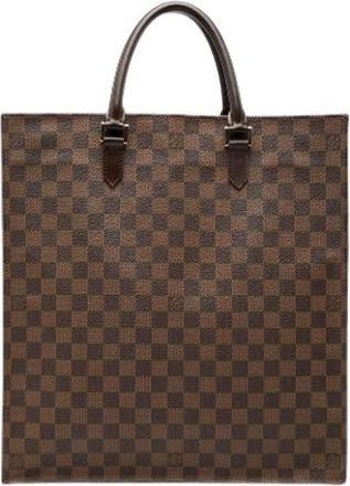 Louis Vuitton Pre-owned Tote Bags, female, Brown, Size: ONE SIZE Pre-owned The Sac Plat