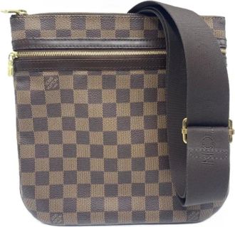 Louis Vuitton Pre-owned Cross Body Bags, male, Brown, Size: ONE SIZE Pre-owned Vintage Cross Body Bag