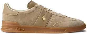 Polo Ralph Lauren Schoenen, Heren, Bruin, 39 1/2 EU, Leer, Schoenen > Sneakers
