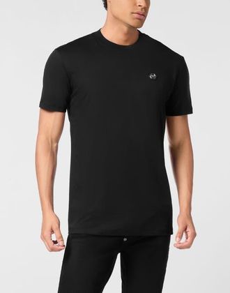 Philipp Plein Round Neck T-Shirt Hexagon Men in Black at Nordstrom, Size Xxx-Large