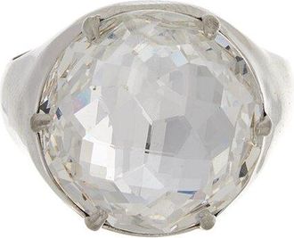 Oscar De La Renta Oscar De La Renta Crystal Signet Ring