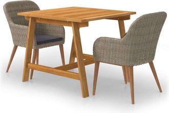 vidaXL Juego De Muebles De Ba&ntilde;o Con Caj&oacute;n 5 Pcs Madera Vieja