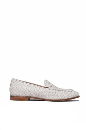 Giancarlo Abbigliamento Woven Loafer - White