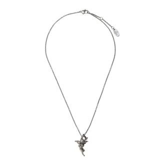 Vivienne Westwood Collana con Ciondolo Putti - - Accessories - unisex - Grigio - ONE SIZE