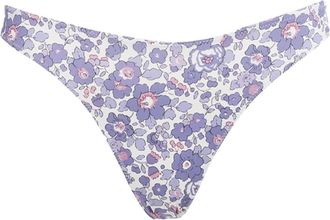 MC2 Saint Barth Woman Betsy Cheeky Swim Briefs Naomi made With Liberty Fabric