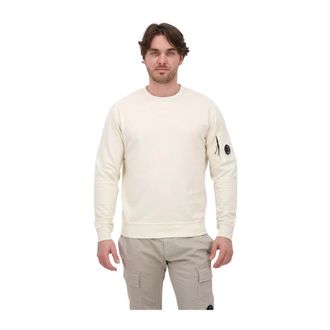 C.P. Company C.p. Company, Heren, Sweatshirts & Hoodies, Wit, Maat: XS Fleece