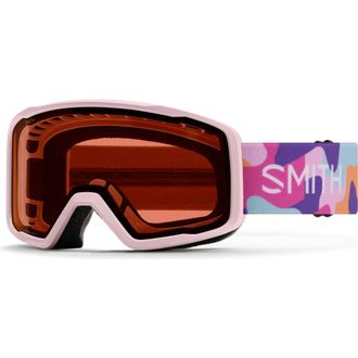 Smith Tribute Snow Goggles in Carnation Puzzle Pink at Nordstrom