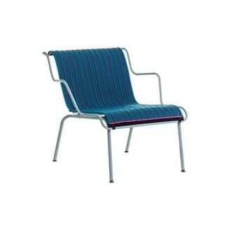 MAGIS Stackable Lounge chair with armrests South - Blue - Steel - Designer Konstantin Grcic