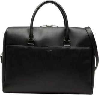 Saint Laurent Pre-owned Weekend Bag - Dames - Vintage Weekendtas - Zwart - ONE Size - Vintage