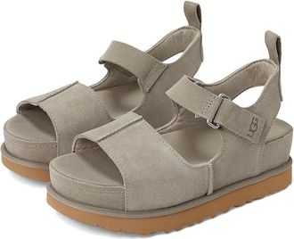 UGG Goldenstar Hi Womens Sandals Smoke Plume : 9.5 B - Medium, Suede