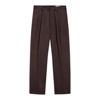 Pence 1979 Pence 1979 - Loose-fit Chinos - Heren - Broeken - Bruin - Maat: XL Wol