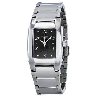Tissot T-Classic T10 Black Dial Ladies Watch T073.310.11.057.00