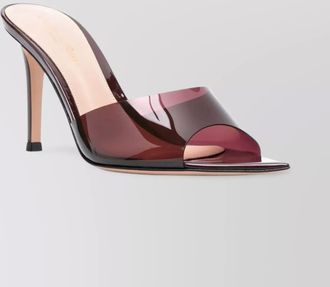 Gianvito Rossi plexiglass high-heel sandals