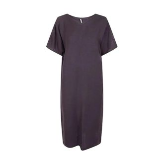 Liviana Conti Midi Dresses, female, Brown, Size: S Abito Natalie