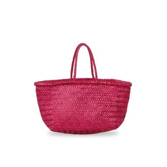 Dragon Diffusion Bamboo Triple Jump Handbag - female - Dragon Diffusion - Shopping Bags - Pink - ONE SIZE - Bags