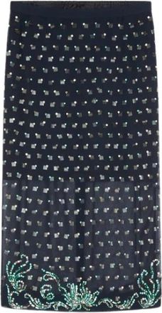 Dries Van Noten Donna, Gonne, Blu, M, new