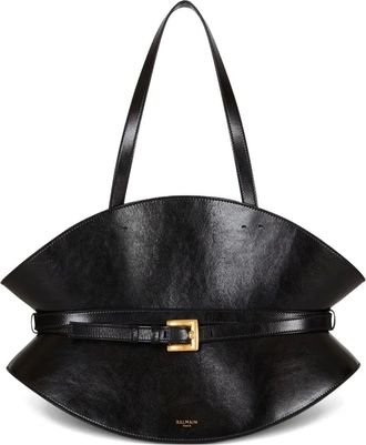 Balmain Borsa a spalla Shuffle - Nero