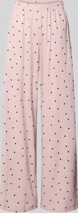 Jake*s Casual Pyjama-Hose aus reiner Baumwolle mit elastischem Bund in Hellrosa, Gr&ouml;&szlig;e XXL