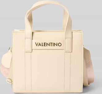 Valentino Handbags Handtasche mit Label-Detail Modell AURY in Ecru, Größe 1