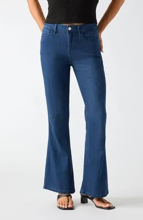 Guess Carter Flare Jeans in Snk1-Brigh at Nordstrom, Size 28 X 32
