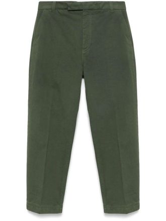 Thom Browne Mid Rise Tapered Chinos