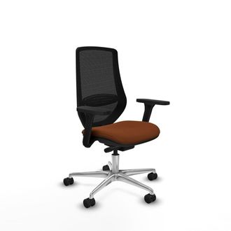Piqueras y Crespo Piqueras Y Crespo Mardos Silla De Oficina Marr&oacute;n Negro