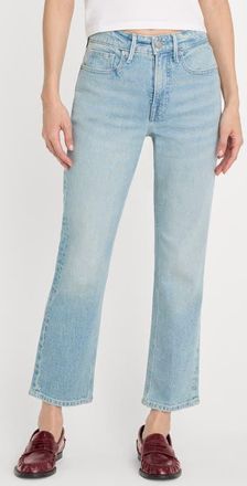 Good American Good Icon High Waist Ankle Straight Leg Jeans in Indigo1137 at Nordstrom, Size 00