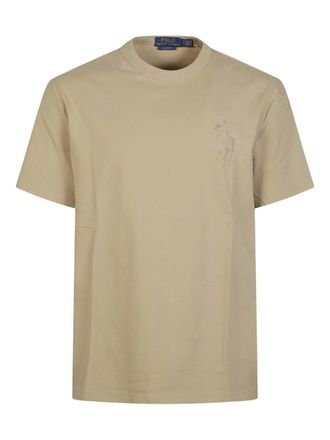 Polo Ralph Lauren logo short-sleeve T-shirt - Neutrals
