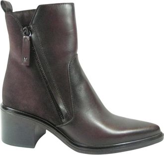 Mjus L39214 Laarsjes met hak - Dames - Schoenen - Bruin - Maat: 41 EU Leer