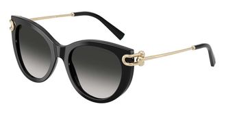 Tiffany & Co. TF4232 80013C Womens Sunglasses Black Size 53