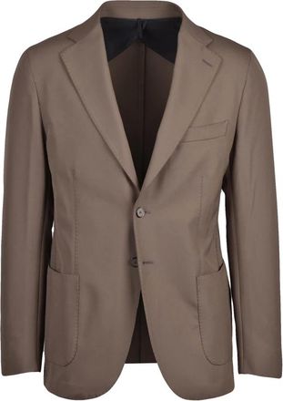 Santaniello Jassen, Heren, Blauw, 2Xl, Leer, Blazer van stretchstof