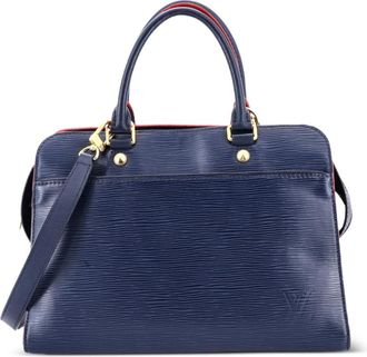 Louis Vuitton Vaneau Handbag Epi Leather MM tote bag - Blauw