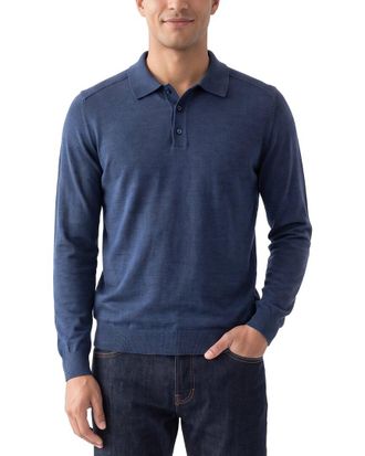 Raffi Jersey Polo Sweater