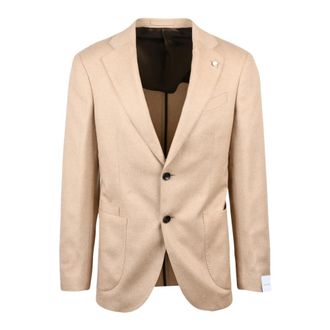 Luigi Bianchi Mantova Uomo, Giacche, Beige, L, new