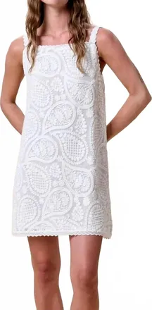 Cleobella Asahi Mini Dress In White