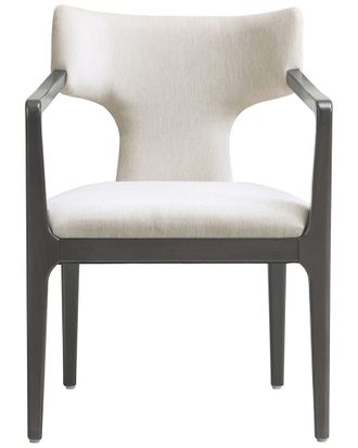 Manhattan Comfort Eloria Wood Chenille Armchair