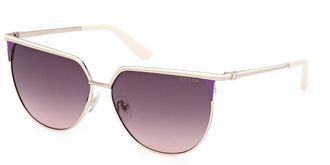 Guess GU00132 21B Womens Sunglasses Gold Size 58