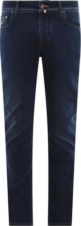 Jacob Cohen Slim-fit Jeans, male, Blue, Size: W30 Slim Blue Jeans for Men