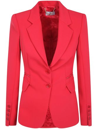 Elisabetta Franchi Jacket Main Button Red Passion