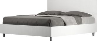 Les Tendances Les Tendances - Letto Matrimoniale - Demas - Tipologia Testata: Testata Dritta - Tipologia Letto: Con Rete - Dimensione Rete: 160x190 - Colore: Bianco