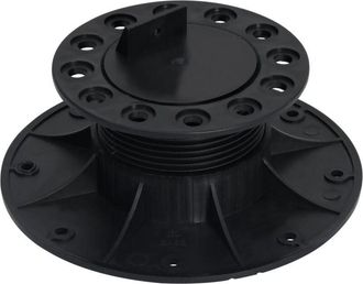 vidaXL Vidaxl - Patas Ajustables Para Terraza 10 Unidades 60-88 Mm