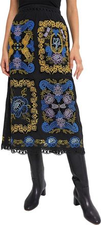 Farm Rio Farm Rio Richelieu Midi Skirt