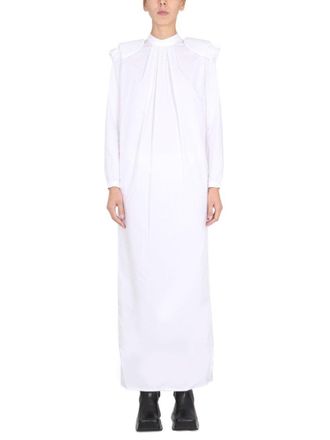Raf Simons Long White Shirt Dress