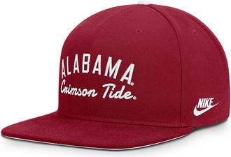 Nike Alabama Legacy Pro Nike Mens Dri-FIT College Adjustable Hat in Red | NC1299MIABV-38H