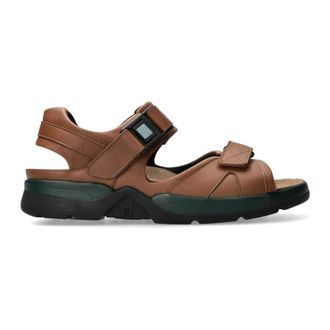Mephisto Sportieve herensandaal - kastanjebruin - Heren - Sandalen - Bruin - 47 EU - Leer - Schoenen