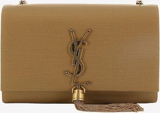 Saint Laurent Handtasche aus Baumwolle Kate