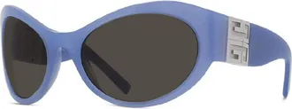 Givenchy Ladies Black Oval Sunglasses GV40073I 90E