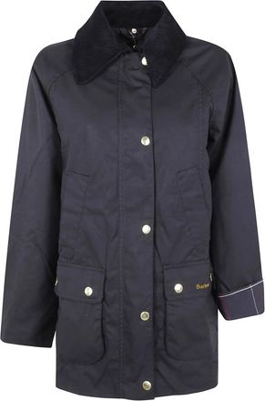 Barbour Modern Beadnell Waxed Jacket - Dames - Zomerjassen - Zwart - L - Katoen - Jassen